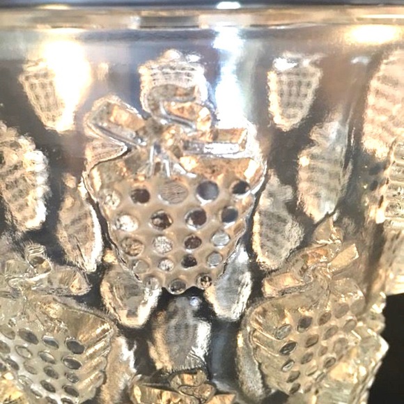 Rene Lalique Malaga Grape Vase Signed Antique - Picture 3 of 6